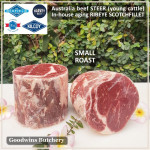Beef Ribeye AUSTRALIA PR STEER (prime young cattle) frozen aged by producer brand AMH whole cut +/- 4.5kg price/kg (Scotch-Fillet / Cube-Roll)